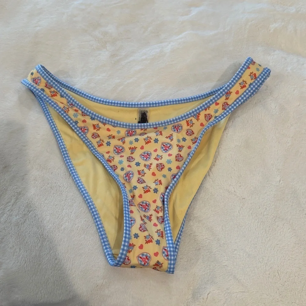 New! Pink by Victorias Secret Golden Hour Bikini Bottom 31489